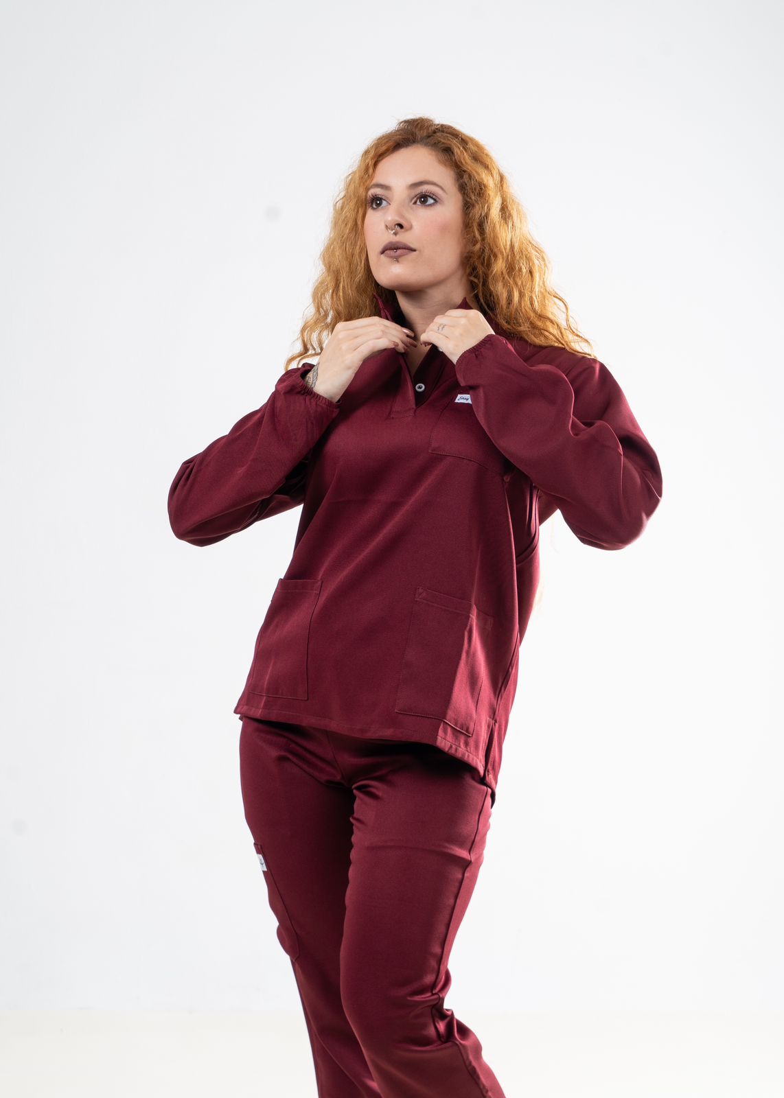 SÉOUL - COL OFFICIER AVEC MANCHE