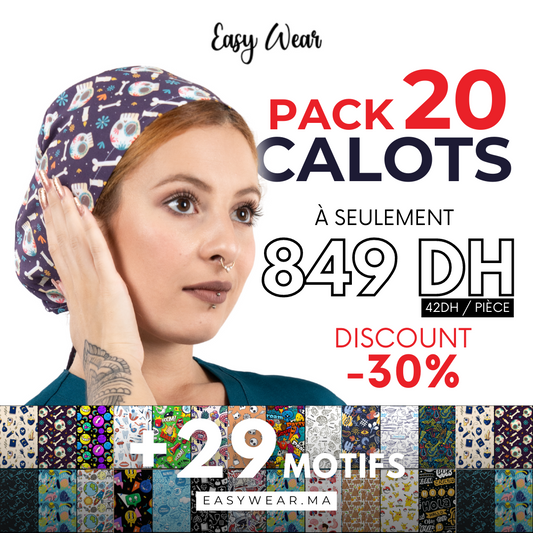 Pack 20 Calots - Easywear