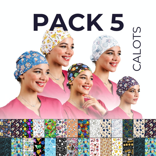 Pack 5 Calots Femmes - Easywear