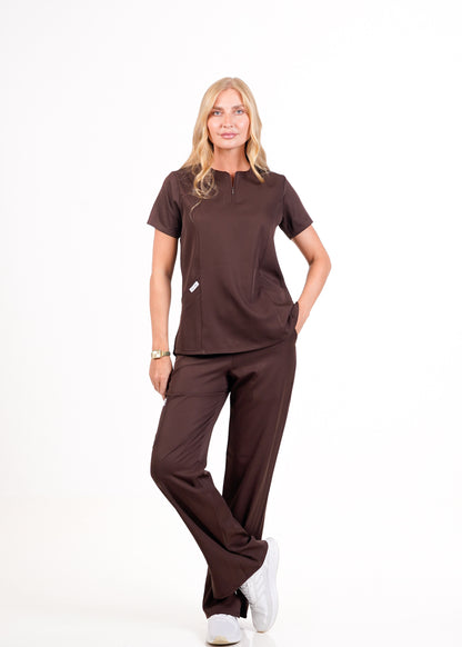 Easy Mocha – Wide leg Pyjama
