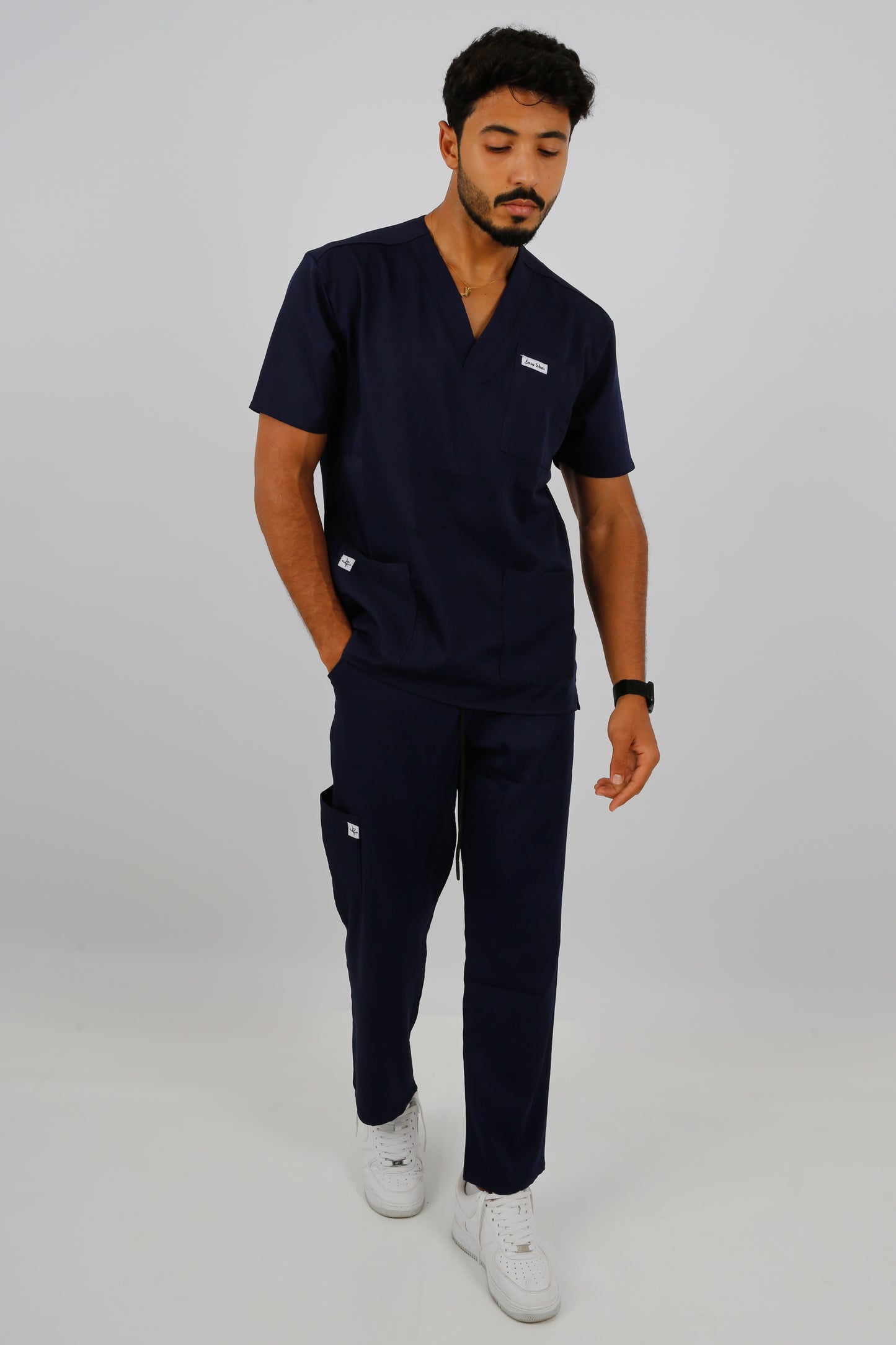 NEW YORK SCRUBS - COL V NAVY BLUE - HOMME