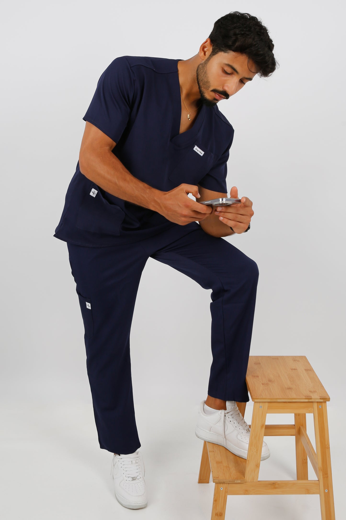 NEW YORK SCRUBS - COL V NAVY BLUE - HOMME