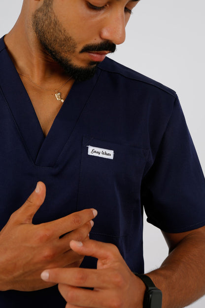 NEW YORK SCRUBS - COL V NAVY BLUE - HOMME