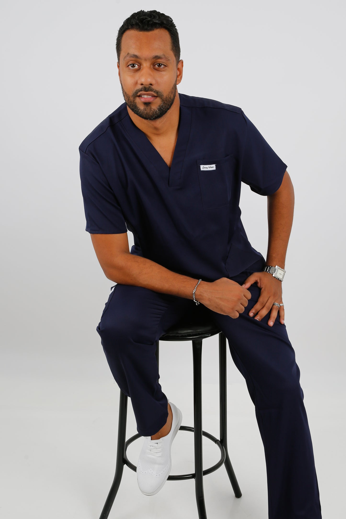 NEW YORK SCRUBS - COL V NAVY BLUE - HOMME