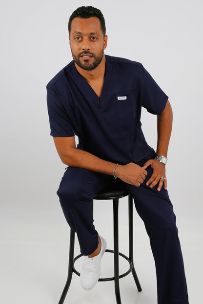 NEW YORK SCRUBS - COL V NAVY BLUE - HOMME