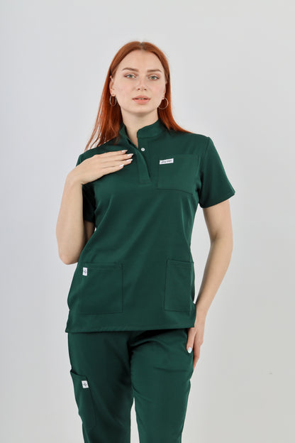 OREGON SCRUBS - COL OFFICIER FOREST GREEN