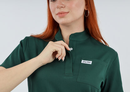 OREGON SCRUBS - COL OFFICIER FOREST GREEN