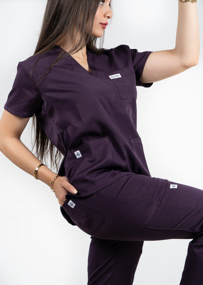 Aubergine Scrubs - Col V