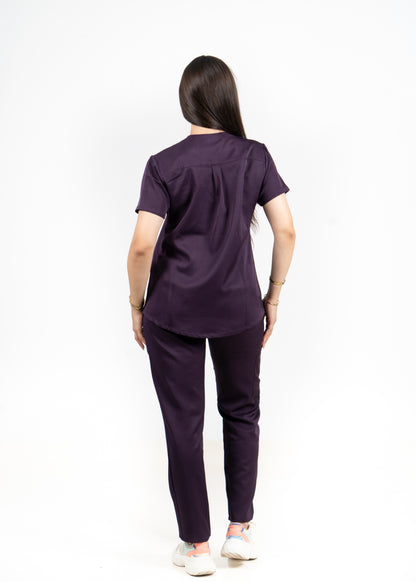 Aubergine Scrubs - Col V