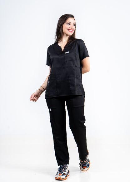 CALIFORNIA SCRUBS - Col Tunisien