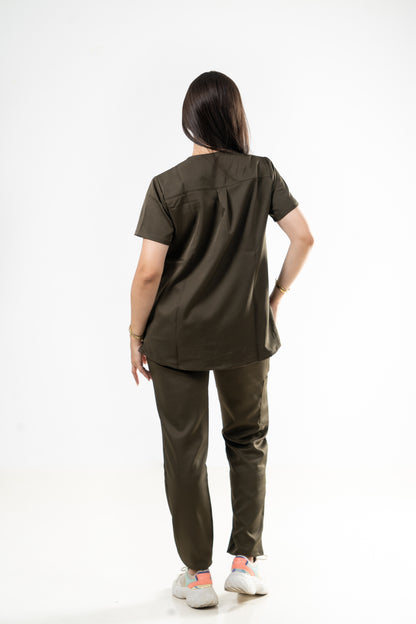 Bronze Scrubs - Col Tunisien