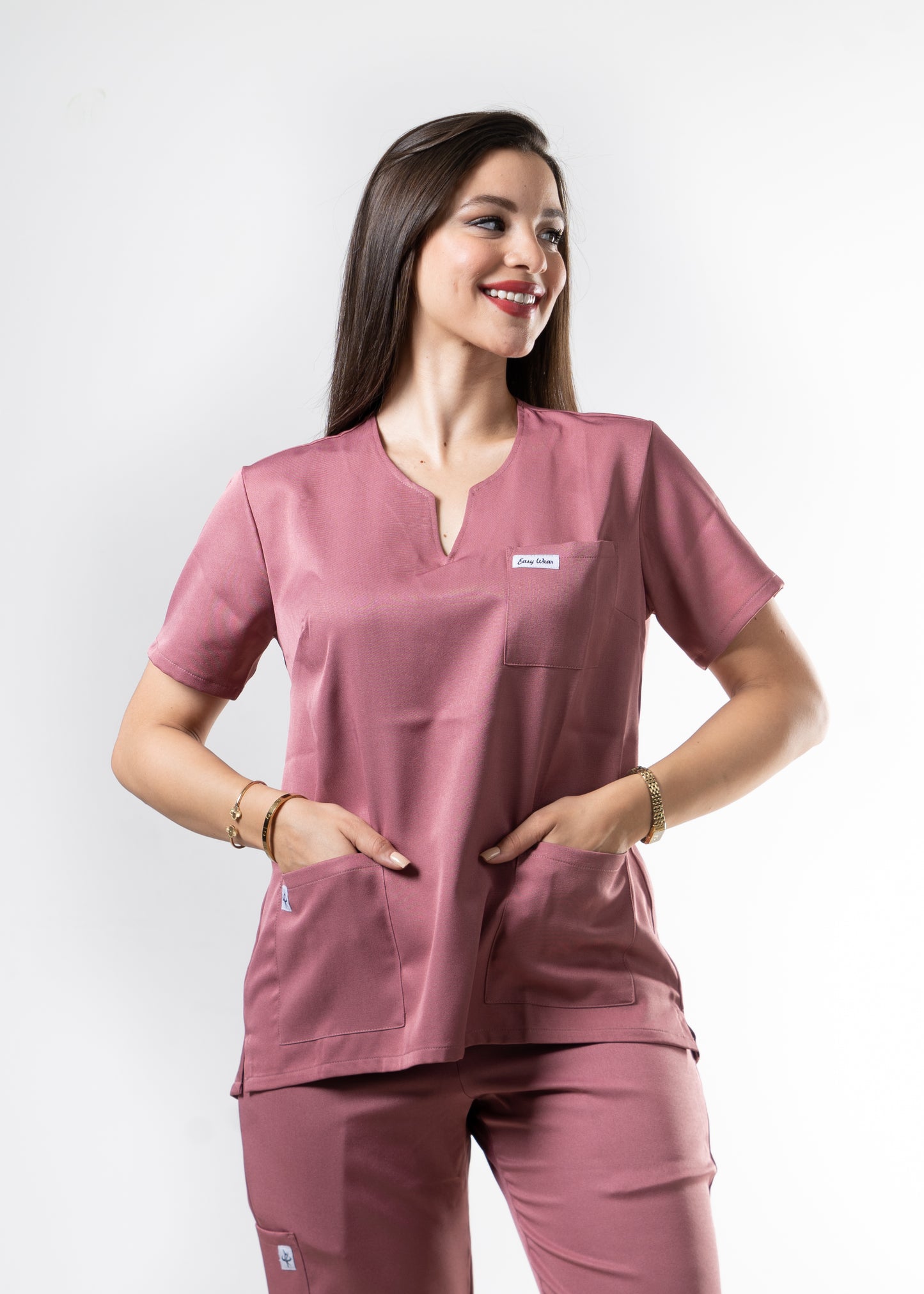 Pink Nude Scrubs - Col Tunisien